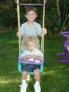 Zach & Scott on swing 2.JPG (63710 bytes)